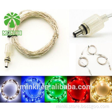 Cool White String Fairy Lights Christmas Wedding Garden Party Xmas invisible changeable led xmas 10m long string lights